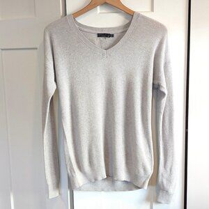 prAna Milani V neck pullover wool blend sweater